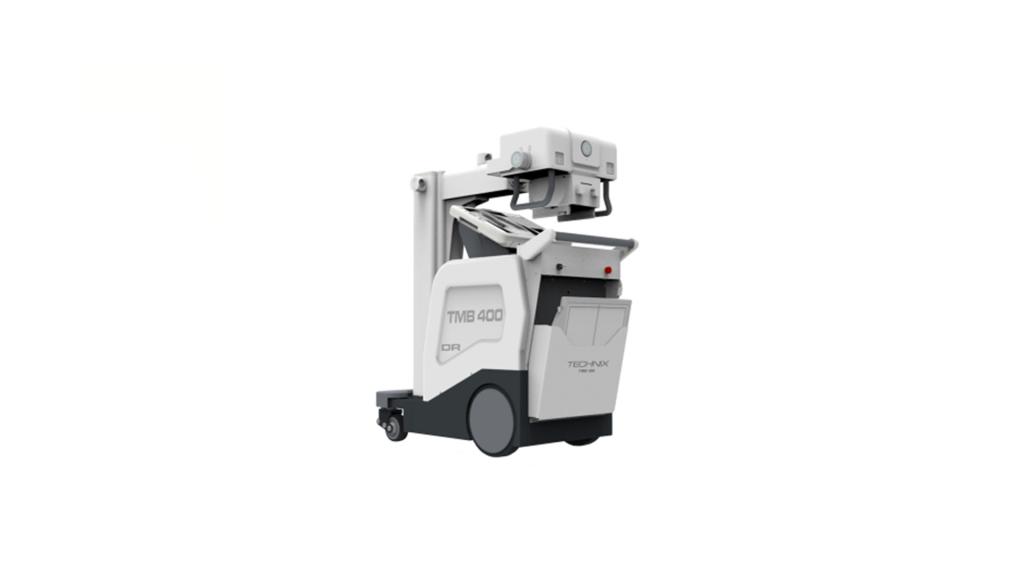 TMB é um RX portátil motorizado que satisfaz múltiplas aplicações clínicas. A sua dimensão compacta e o motor integrado tornam o movimento do equipamento fluido e preciso.
