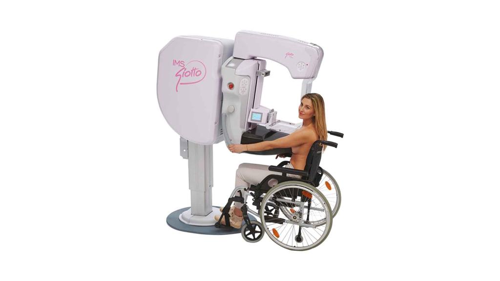 Giotto Image 3DL é um equipamento digital elegante, avançado e inovador, perfeito para um maior conforto para o paciente e para o radiologista.