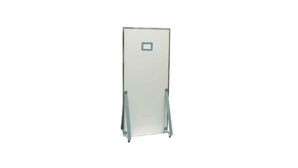 Portas anti-X para Salas de Radiologia Portas de proteção e anteparos para salas de radiologia disponíveis numa ampla gama de acabamentos. Garantimos soluções chave na mão por medida tendo em conta as suas necessidades, uma vez que fornecemos apenas as portas para aros existentes, ou o conjunto completo, incluindo as ferragens.